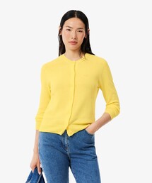 LACOSTE | シームレス3Dニットカーディガン(カーディガン/ボレロ)