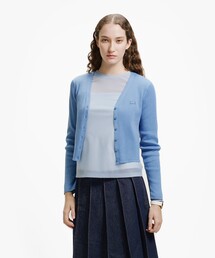 LACOSTE | UVカット クールマックスリブニットカーディガン(カーディガン/ボレロ)