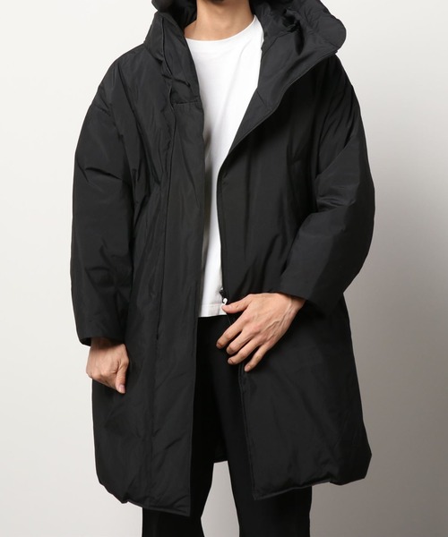 my beautiful landlet(マイビューティフルランドレット)の「【my beautiful landlet】 diver cross long down coat(ダウンジャケット/コート・メンズ・ブラック/ベージュ/カーキ・1/2/0)」の8枚目の写真