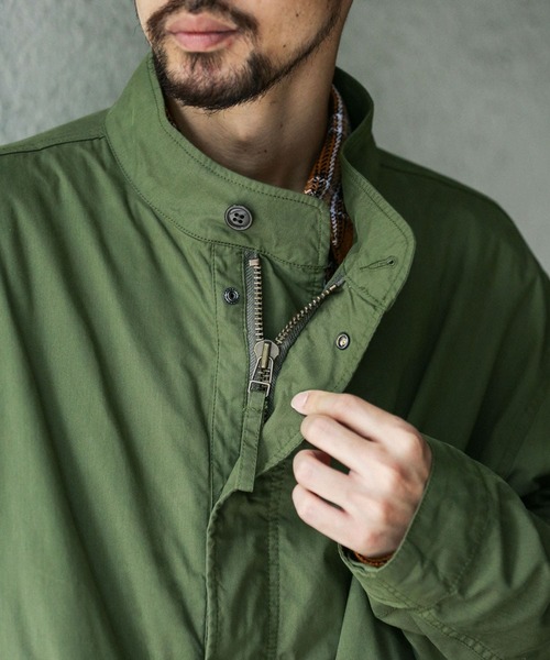 ARMY TWILL(アーミーツイル)の「『別注』ARMY TWILL×Sonny Label Fish Tail Coat(モッズコート・メンズ・ライトグレー/カーキ・MEDIUM/LARGE/X-LARGE)」の3枚目の写真