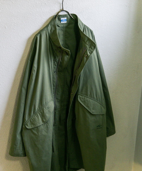 ARMY TWILL(アーミーツイル)の「『別注』ARMY TWILL×Sonny Label Fish Tail Coat(モッズコート・メンズ・ライトグレー/カーキ・MEDIUM/LARGE/X-LARGE)」の9枚目の写真