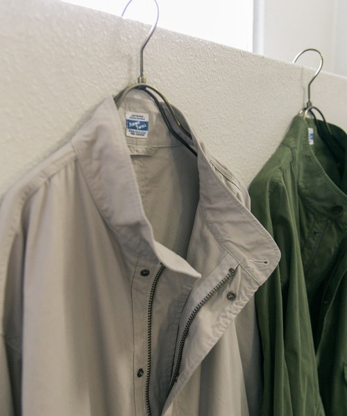 ARMY TWILL(アーミーツイル)の「『別注』ARMY TWILL×Sonny Label Fish Tail Coat(モッズコート・メンズ・ライトグレー/カーキ・MEDIUM/LARGE/X-LARGE)」の11枚目の写真