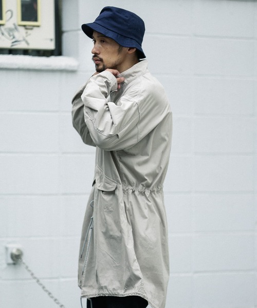 ARMY TWILL(アーミーツイル)の「『別注』ARMY TWILL×Sonny Label Fish Tail Coat(モッズコート・メンズ・ライトグレー/カーキ・MEDIUM/LARGE/X-LARGE)」の14枚目の写真