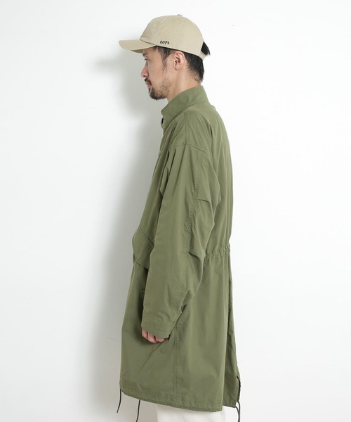 ARMY TWILL(アーミーツイル)の「『別注』ARMY TWILL×Sonny Label Fish Tail Coat(モッズコート・メンズ・ライトグレー/カーキ・MEDIUM/LARGE/X-LARGE)」の17枚目の写真