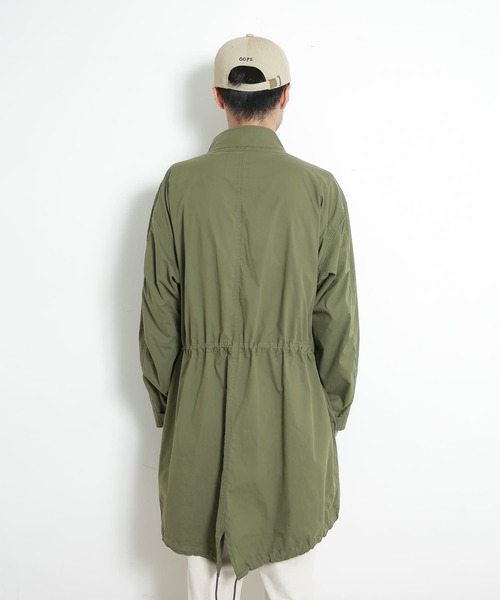 ARMY TWILL(アーミーツイル)の「『別注』ARMY TWILL×Sonny Label Fish Tail Coat(モッズコート・メンズ・ライトグレー/カーキ・MEDIUM/LARGE/X-LARGE)」の18枚目の写真