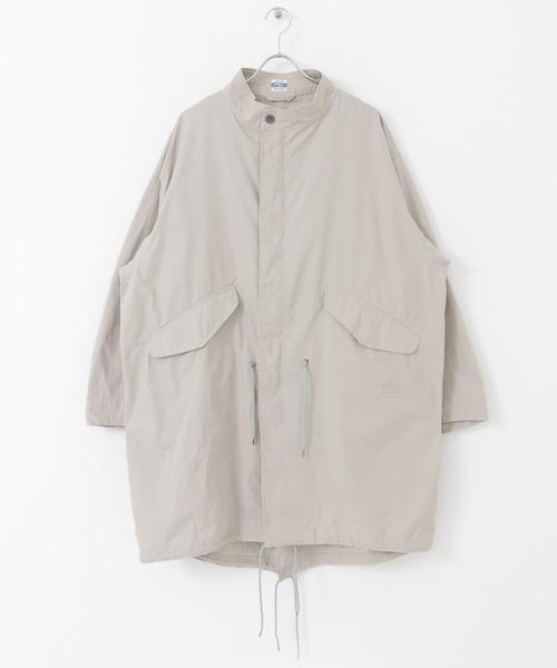 ARMY TWILL(アーミーツイル)の「『別注』ARMY TWILL×Sonny Label Fish Tail Coat(モッズコート・メンズ・ライトグレー/カーキ・MEDIUM/LARGE/X-LARGE)」の19枚目の写真