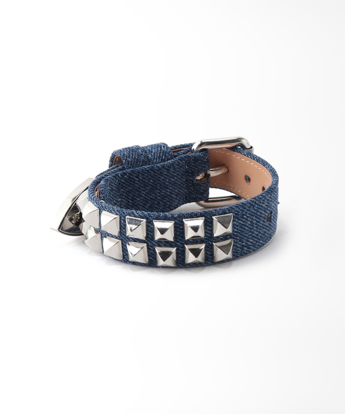 【MASU / エムエーエスユー】 DENIM STUDS BRACELETの9枚目の写真