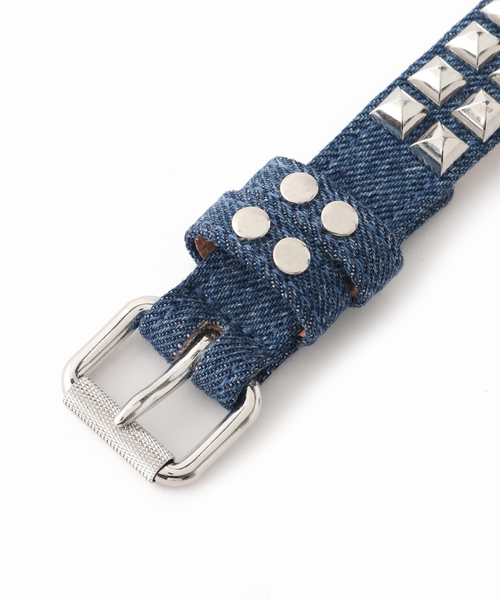 【MASU / エムエーエスユー】 DENIM STUDS BRACELETの10枚目の写真