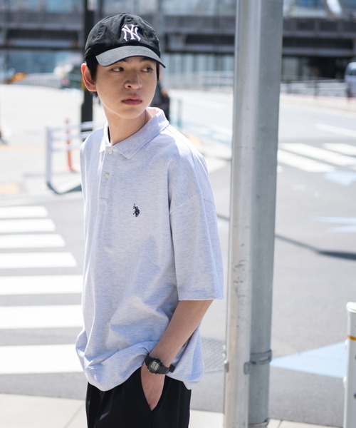 U.S. POLO ASSN.(ユーエスポロアッスン)の「∴WEGO/U.S. POLO ASSN.別注スウェットTシャツ(ポロシャツ・メンズ・グレー系その他/ブラック/ベージュ系その他/アッシュグレー・MEDIUM/LARGE)」の20枚目の写真