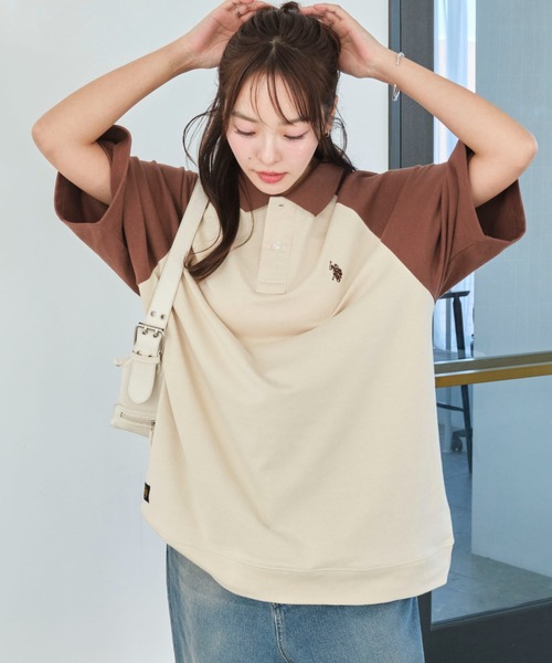 U.S. POLO ASSN.(ユーエスポロアッスン)の「∴WEGO/U.S. POLO ASSN.別注スウェットTシャツ(ポロシャツ・メンズ・グレー系その他/ブラック/ベージュ系その他/アッシュグレー・MEDIUM/LARGE)」の9枚目の写真