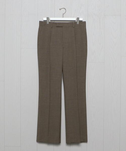 AURALEE(オーラリー)の「<AURALEE>TROPICAL CLOTH SLACKS/パンツ.(その他パンツ・メンズ・ブラウン/ダークグレー・3/4)」の1枚目の写真