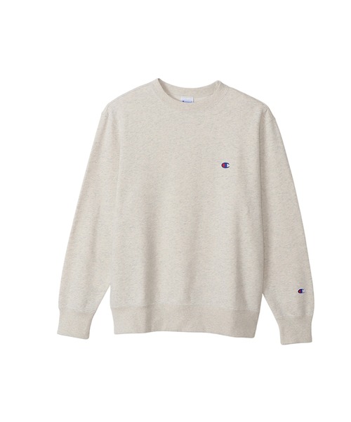 Champion(チャンピオン)の「【Champion/チャンピオン】メンズ ベーシック クルーネックスウェットシャツ(スウェット・メンズ・ブラック/ブルー系その他/ブラウン/グレー/ホワイト/アーミー/ネイビー/オートミール/ラベンダー/ブルー系その他2/カーキ・MEDIUM/LARGE/X-LARGE)」の6枚目の写真