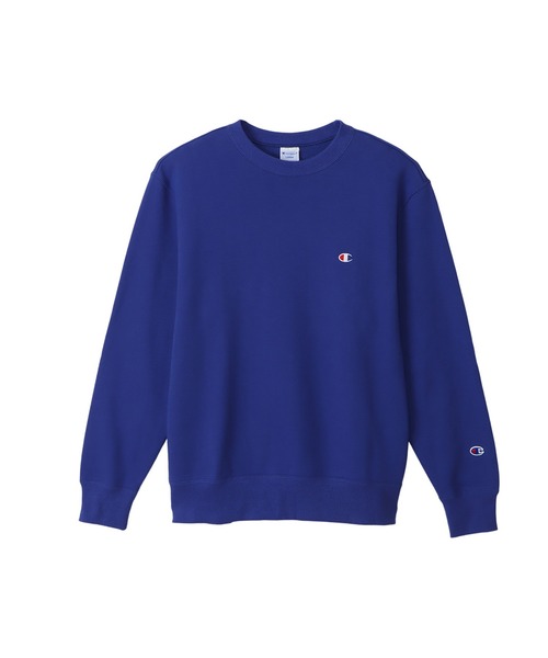 Champion(チャンピオン)の「【Champion/チャンピオン】メンズ ベーシック クルーネックスウェットシャツ(スウェット・メンズ・ブラック/ブルー系その他/ブラウン/グレー/ホワイト/アーミー/ネイビー/オートミール/ラベンダー/ブルー系その他2/カーキ・MEDIUM/LARGE/X-LARGE)」の10枚目の写真