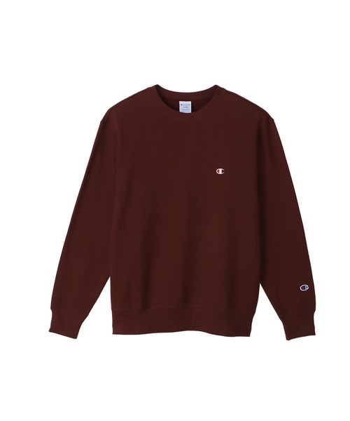 Champion(チャンピオン)の「【Champion/チャンピオン】メンズ ベーシック クルーネックスウェットシャツ(スウェット・メンズ・ブラック/ブルー系その他/ブラウン/グレー/ホワイト/アーミー/ネイビー/オートミール/ラベンダー/ブルー系その他2/カーキ・MEDIUM/LARGE/X-LARGE)」の5枚目の写真