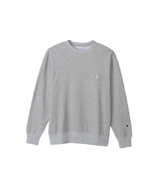 Champion(チャンピオン)の「【Champion/チャンピオン】メンズ ベーシック クルーネックスウェットシャツ(スウェット・メンズ・ブラック/ブルー系その他/ブラウン/グレー/ホワイト/アーミー/ネイビー/オートミール/ラベンダー/ブルー系その他2/カーキ・MEDIUM/LARGE/X-LARGE)」の4枚目の写真