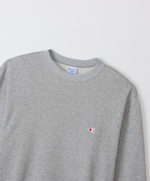 Champion(チャンピオン)の「【Champion/チャンピオン】メンズ ベーシック クルーネックスウェットシャツ(スウェット・メンズ・ブラック/ブルー系その他/ブラウン/グレー/ホワイト/アーミー/ネイビー/オートミール/ラベンダー/ブルー系その他2/カーキ・MEDIUM/LARGE/X-LARGE)」の19枚目の写真