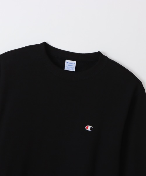 Champion(チャンピオン)の「【Champion/チャンピオン】メンズ ベーシック クルーネックスウェットシャツ(スウェット・メンズ・ブラック/ブルー系その他/ブラウン/グレー/ホワイト/アーミー/ネイビー/オートミール/ラベンダー/ブルー系その他2/カーキ・MEDIUM/LARGE/X-LARGE)」の16枚目の写真