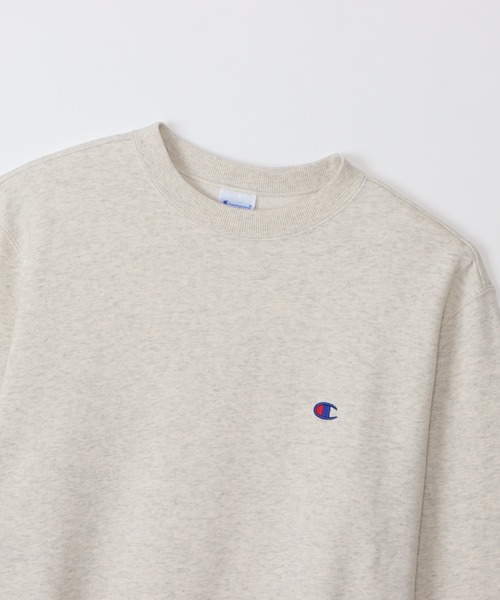 Champion(チャンピオン)の「【Champion/チャンピオン】メンズ ベーシック クルーネックスウェットシャツ(スウェット・メンズ・ブラック/ブルー系その他/ブラウン/グレー/ホワイト/アーミー/ネイビー/オートミール/ラベンダー/ブルー系その他2/カーキ・MEDIUM/LARGE/X-LARGE)」の22枚目の写真