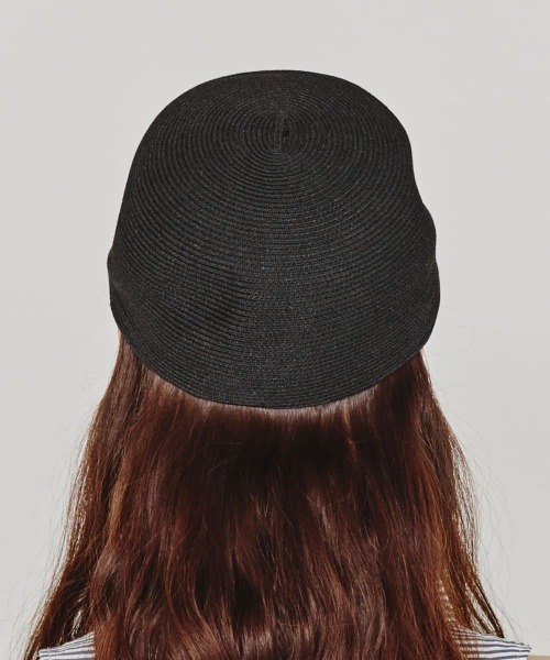Chapeau d' O(シャポードオー)の「Chapeau d' O Silk Braid Cap N / シャポードオー(キャップ・レディース・ホワイト/ブラック/ライトベージュ・M/57.5cm)」の7枚目の写真