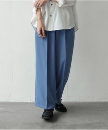 CASPER JOHN | Action texture tapered wide slacks/アクションテクスチャーテーパードワイドスラックス(スラックス)