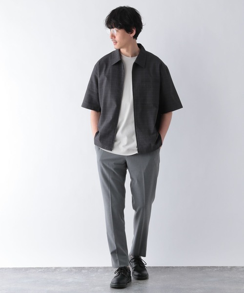 GLOBAL WORK(グローバルワーク)の「シアサッカーブルゾン/SS/271006(ブルゾン・メンズ・グレー系/グレー系8・SMALL/MEDIUM/LARGE)」の14枚目の写真