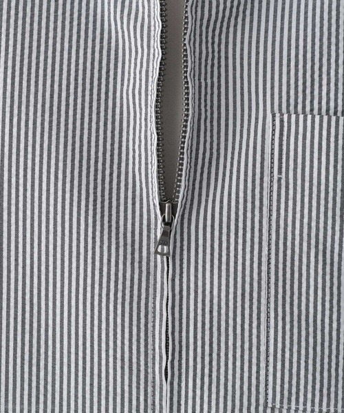 GLOBAL WORK(グローバルワーク)の「シアサッカーブルゾン/SS/271006(ブルゾン・メンズ・グレー系/グレー系8・SMALL/MEDIUM/LARGE)」の15枚目の写真
