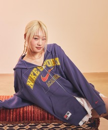 NIKE | 《セットアップ対応商品》ナイキ スポーツウェア ウィメンズ オーバーサイズド フリース フルジップ パーカー / Nike Sportswear Women's Oversized Fleece Full-Zip Hoodie IO0482-508 Sanded Purple(パーカー)