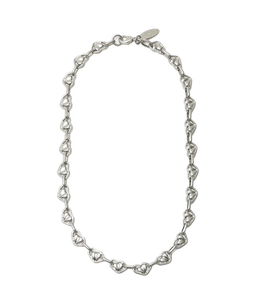 MILKFED.(ミルクフェド)の「HEART CHAIN NECKLACE(ネックレス・レディース・シルバー/ゴールド・ONE SIZE)」の10枚目の写真