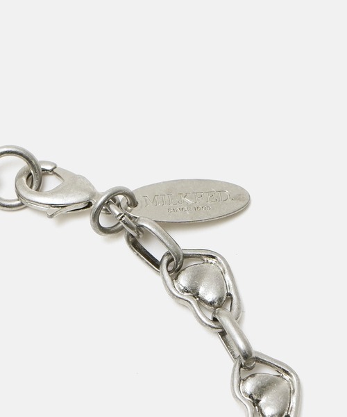 MILKFED.(ミルクフェド)の「HEART CHAIN NECKLACE(ネックレス・レディース・シルバー/ゴールド・ONE SIZE)」の12枚目の写真