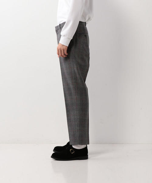 Steven Alan(スティーブンアラン)の「<Steven Alan>MIX CHECK SLOW TAPERED-JUST/パンツ(スラックス・メンズ・ダークブラウン/グレー・X-LARGE/LARGE/SMALL/MEDIUM)」の12枚目の写真