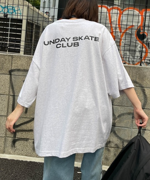 WEGO(ウィゴー)の「WEGO/CREW BIG半袖Tシャツ(Tシャツ/カットソー・メンズ・イエロー/カーキ/ホワイト/グレー系その他/ブラック・MEDIUM/LARGE)」の17枚目の写真