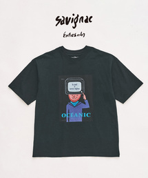 417 EDIFICE | SAVIGNAC×417 グラフィックTシャツ(Tシャツ/カットソー)