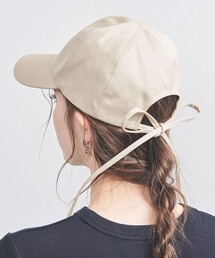 UNITED ARROWS | コットン バックリボン キャップ UV(キャップ)