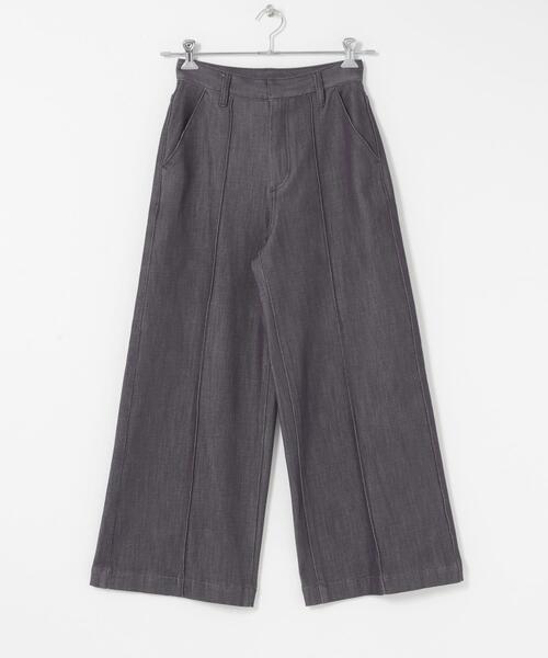 URBAN RESEARCH ROSSO WOMEN(アーバンリサーチ ロッソ)の「ピンタックストレッチワイドデニムパンツ(デニムパンツ・レディース・インディゴブルー・36/38)」の13枚目の写真