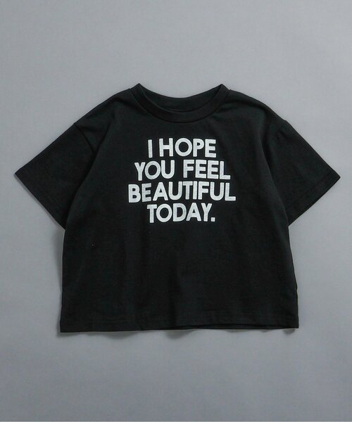 BREEZE(ブリーズ)の「【WEB限定】イロイロロゴ半袖Tシャツ(Tシャツ/カットソー・キッズ・オフホワイト/ターコイズブルー/ブラック/アイボリー/サックスブルー/ピンク/ライム/ラベンダー/ネイビー/オレンジ/パープル/イエロー・90/100/110/120/130/140/150/160)」の4枚目の写真