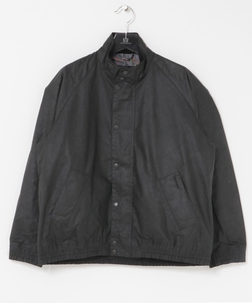 Barbour(バブアー)の「Barbour blouson transport wax jacket(ブルゾン・メンズ・ブラック/グリーン系その他・40/38/36/42)」の1枚目の写真