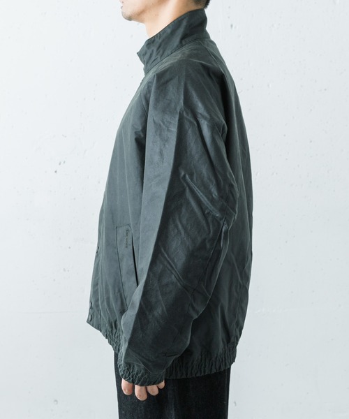 Barbour(バブアー)の「Barbour blouson transport wax jacket(ブルゾン・メンズ・ブラック/グリーン系その他・40/38/36/42)」の5枚目の写真
