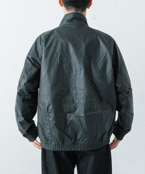 Barbour(バブアー)の「Barbour blouson transport wax jacket(ブルゾン・メンズ・ブラック/グリーン系その他・40/38/36/42)」の6枚目の写真
