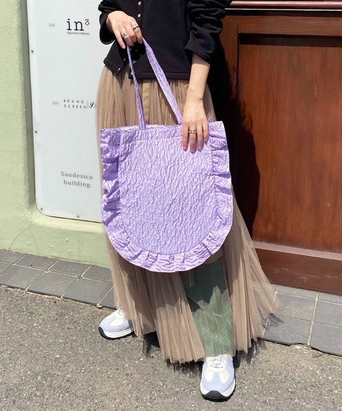 Casselini(キャセリーニ)ラウンドフリルバッグの21枚目の写真