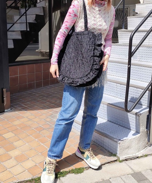 Casselini(キャセリーニ)ラウンドフリルバッグの15枚目の写真