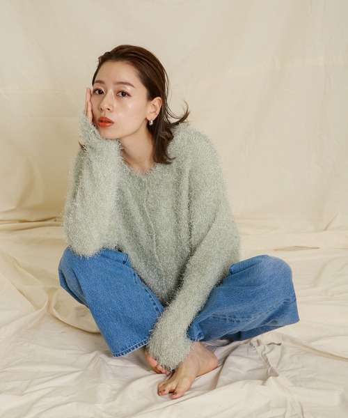 URBAN RESEARCH Sonny Label(アーバンリサーチサニーレーベル)の「ローストレートデニム(デニムパンツ・レディース・ブルー/インディゴブルー・34/36/38)」の19枚目の写真