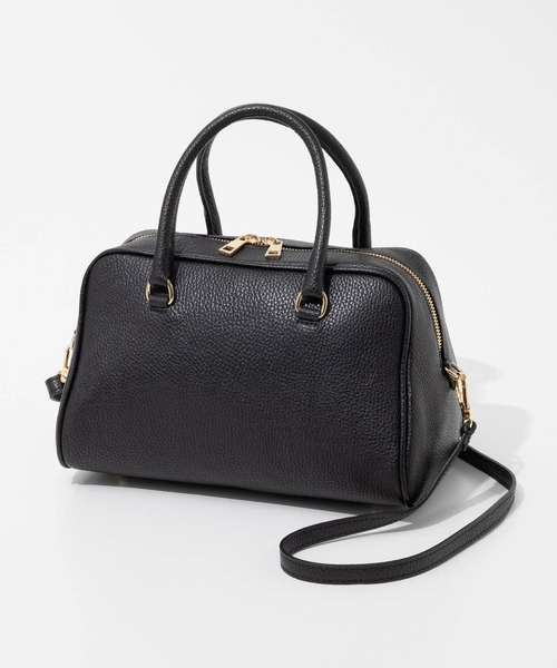 AULENTTI(オウレンティ)の「AULENTTI SMALL SHOULDER BAG オウレンティ 2WAY スモールボストン ショルダーバッグ(ショルダーバッグ・レディース・ベージュ/ブラック・FREE)」の16枚目の写真
