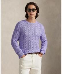 POLO RALPH LAUREN | ケーブルニット コットン セーター(ニット/セーター)