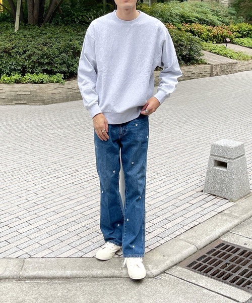 【WEB限定】Wranglerフラワー刺繍パンツの8枚目の写真