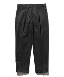 BEAMS PLUS | BEAMS PLUS / ウール ポリエステル カシミヤ 1プリーツ トラウザーズ(スラックス)