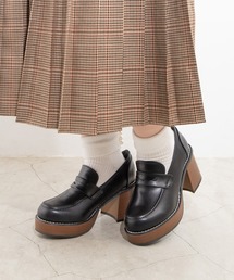 WEGO | WEGO/ウッドソールヒールローファー(ローファー)
