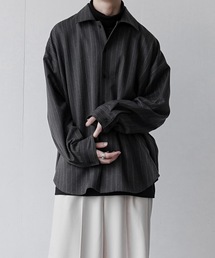 Imitation wool huge shirts/イミテーションウールヒュージシャツ