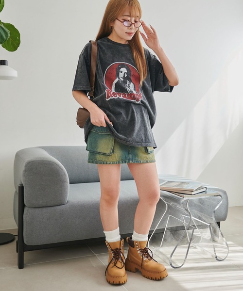 WEGO(ウィゴー)の「WEGO/ヴィンテージウォッシュグラフィックBIGT(Tシャツ/カットソー・レディース・その他6/その他4/その他1/その他2/その他3/その他5/その他7/その他9/その他8/その他10/その他11/その他12/その他13/その他14/その他16/その他15・FREE)」の20枚目の写真