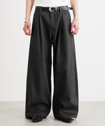 SINSS | Side deep tuck denim / サイドディープタックデニム(デニムパンツ)
