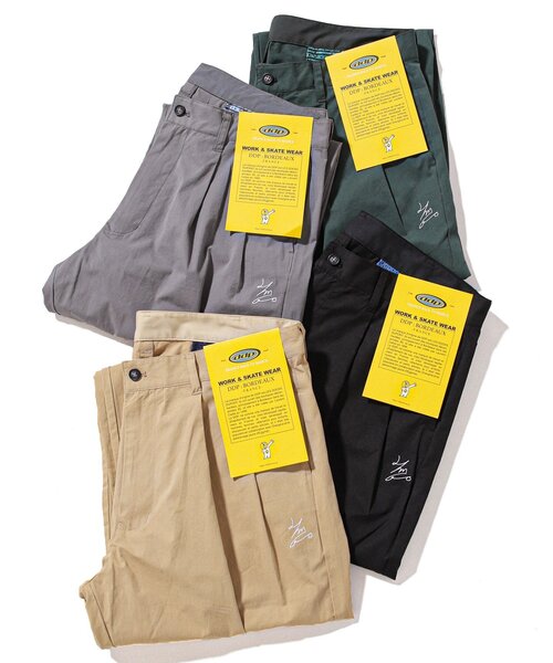 JOURNAL STANDARD(ジャーナルスタンダード)の「ddp × JOURNAL STANDARD for TAKASHI MATSUMOTO / スケートパンツ(チノパンツ・メンズ・ベージュ/ブラック/グレー/ライトグリーン・SMALL/LARGE/MEDIUM)」の17枚目の写真
